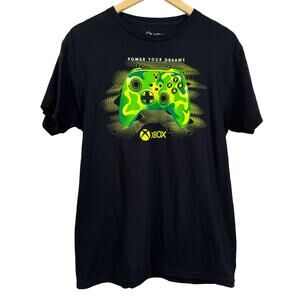 Xbox Controller Power Your Game Glow-in-the-Dark Men's T-Shirt Size M NWOT